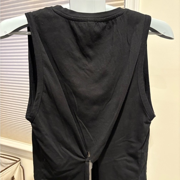 Black Graphic Tank Top - Picture 3 of 4
